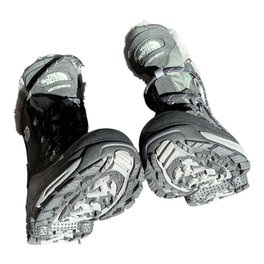 The North Face McMurdo Women's 9 Waterproof PrimaLoft Winter Snow Boots Black - Picture 6 of 13